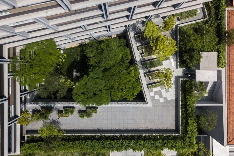 Fachada do edifício Árbol