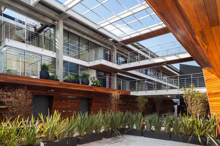 Espaço comum do edifício Corujas