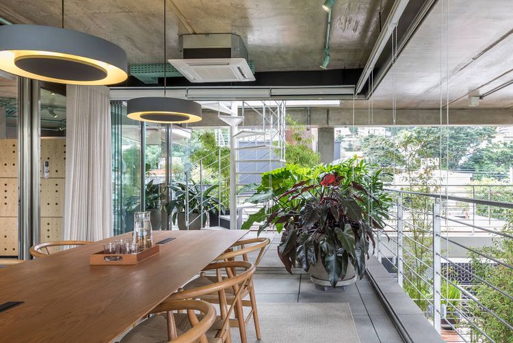 Sala do edifício Corujas