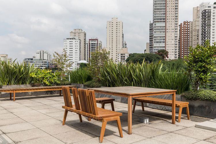Terraço do edifício Corujas