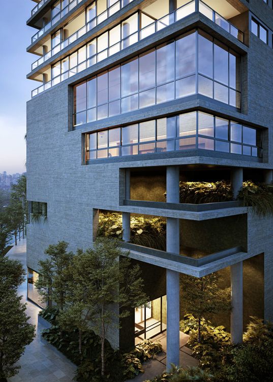 Fachada do edifício Harmonia 1040