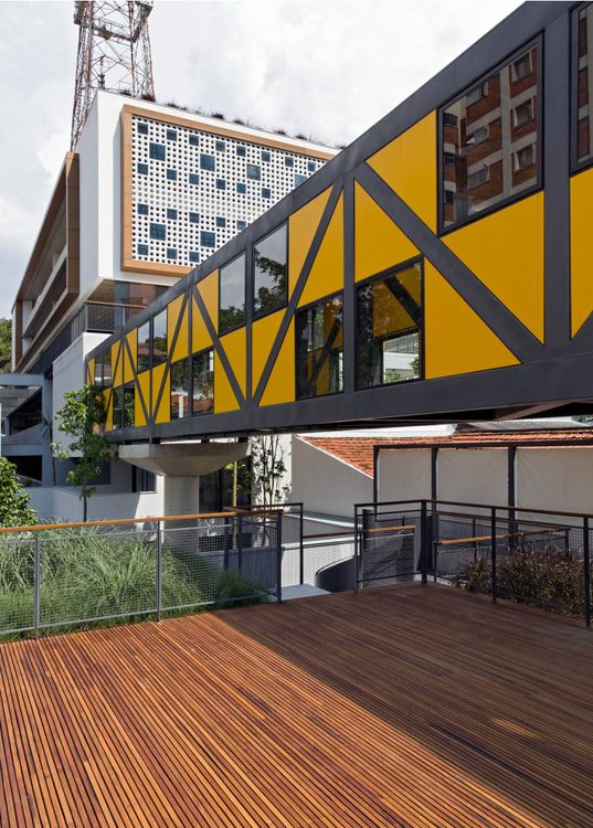 Fachada do edifício Módulo Bruxelas