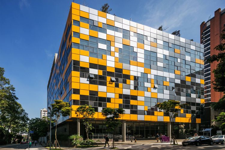 Fachada do edifício Módulo Rebouças