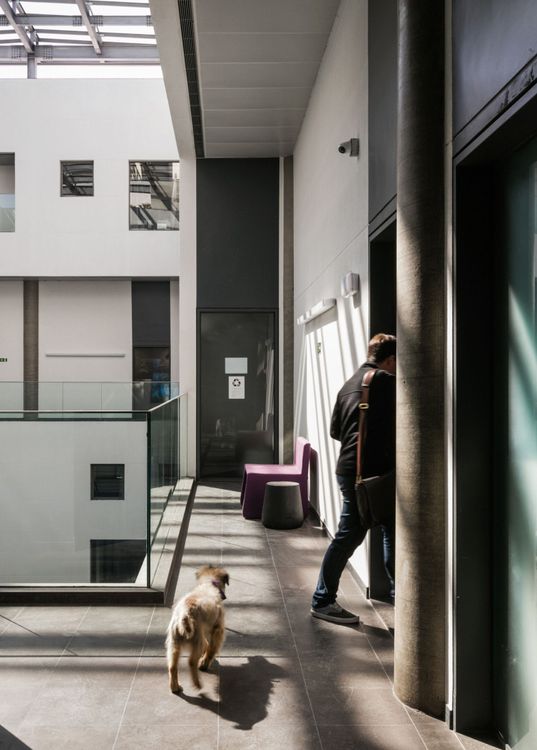 Interior do edifício Módulo Rebouças