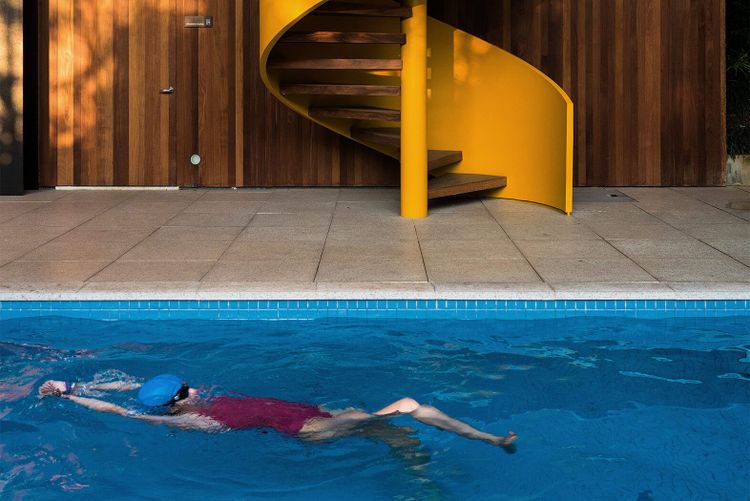 Piscina do edifício Oito