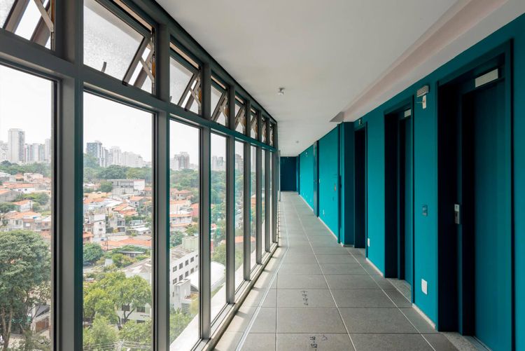 Interior do edifício POP Madalena