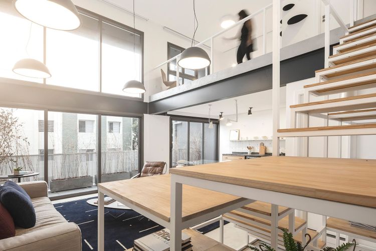 Sala do apartamento decorado POP XYZ