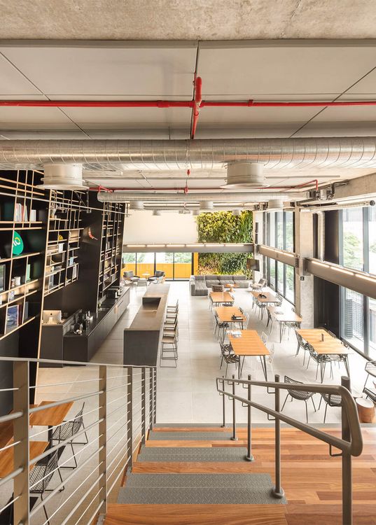 Área comum do edifício Une