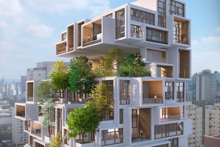 Fachada do edifício Valente